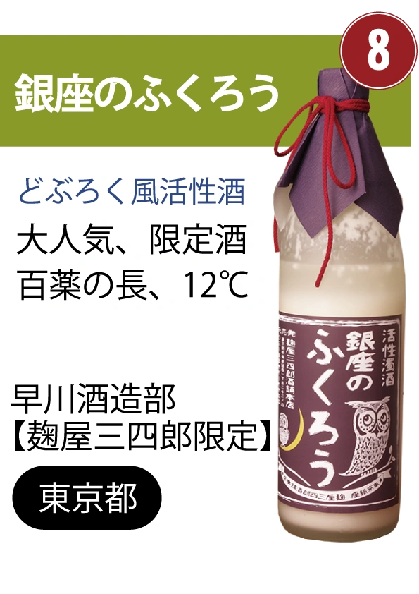 お酒のメニュー8