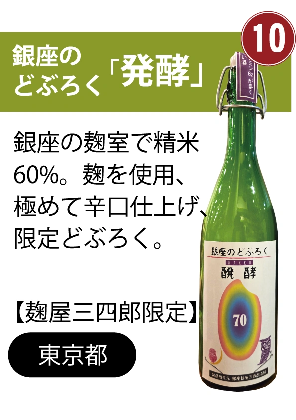 お酒のメニュー10